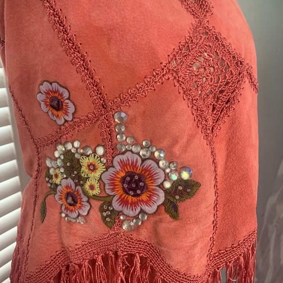 70's Vintage Pink Halter, Tie Back top - Picture 2 of 14